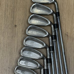 Used Men's Cleveland TA5 Right Handed Iron Set | 3i-9i, PW | Regular Flex | Steel Shafts