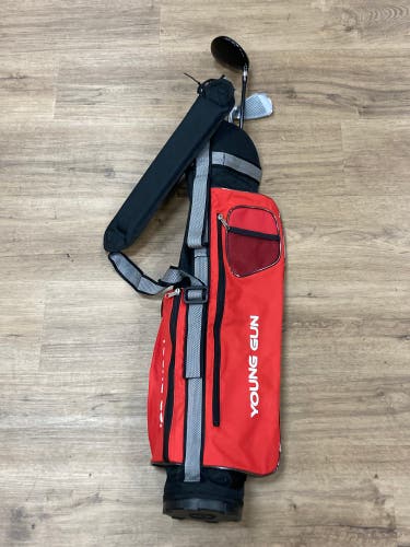 MINT CONDITION Young Gun SGS Junior Golf Set | 3 Wood, Iron, Putter | 4'3 - 4'11 Player Height
