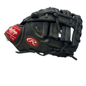 Used Rawlings RENEGADE BB/SB First Base RH Throw Black 11 1/2" 11835-S000200829
