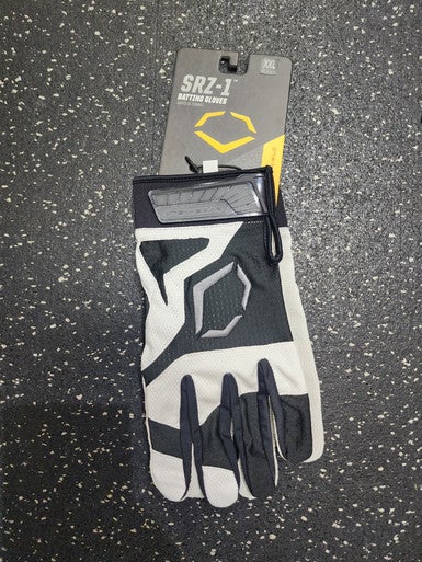 New Evoshield Srz-1 2XL Batting Glove Black 11849-ESHWB57120012XL