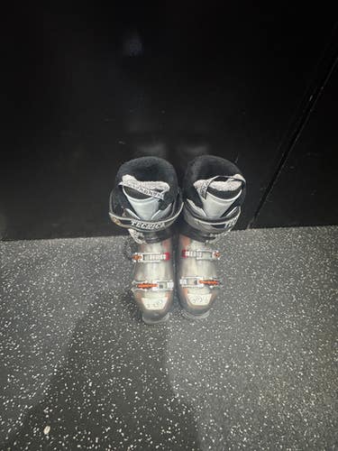 Used Tecnica MEGA 10 Mens DH Ski Boot Orange 260 MP - M08 - W09 11849-S000033439