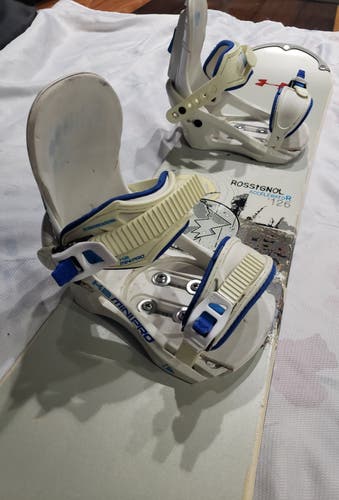 126cm JR. Rossignol Snowboard RS ACCELERATOR w/ K2 MINI PRO BINDINGS JR. SMALL *USED*