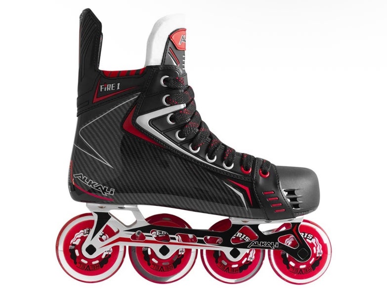 Hockey Player Skates (Inline) - New Alkali Fire 1 Junior - Choose Your Size