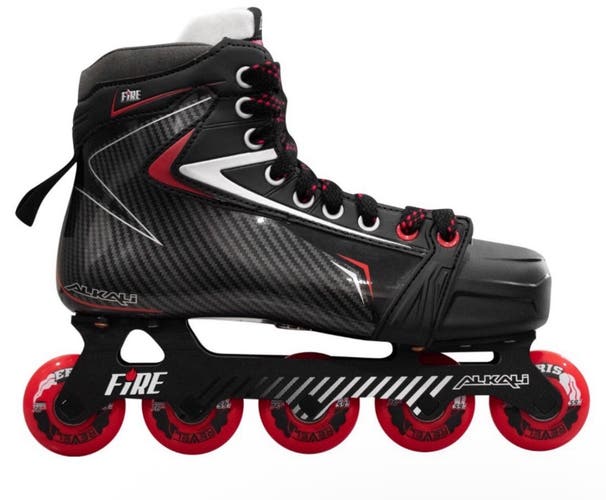 ALKALI FIRE 1 - New - Inline Goalie Skates (Junior) - Choose From Three Sizes