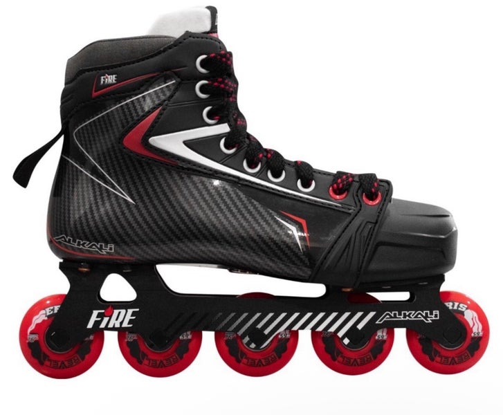 ALKALI FIRE 1 - New - Inline Goalie Skates (Junior) - Choose From Three Sizes