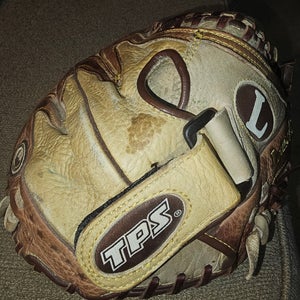 RH Louisville Slugger Catcher's TPS Softball Catcher's Mitt 32.5" (Used)