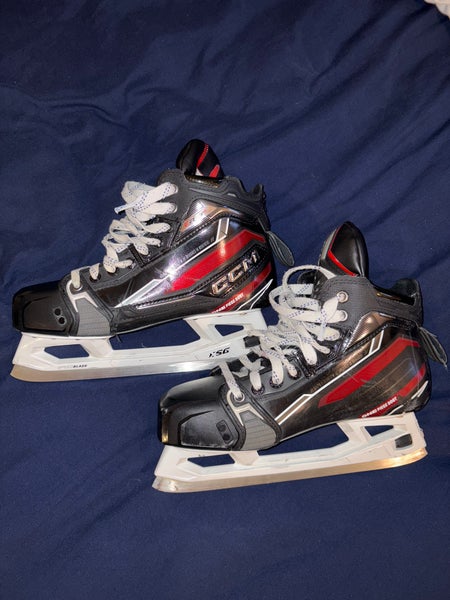 CCM Eflex 6 Senior Hockey Goalie Skates-Regular Width- size 8-(Used)