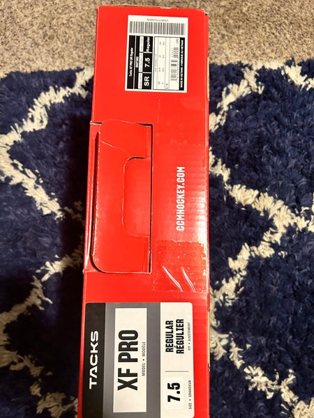 2024 CCM Tacks XF Pro Hockey Skates Regular Width 7.5 (Used)