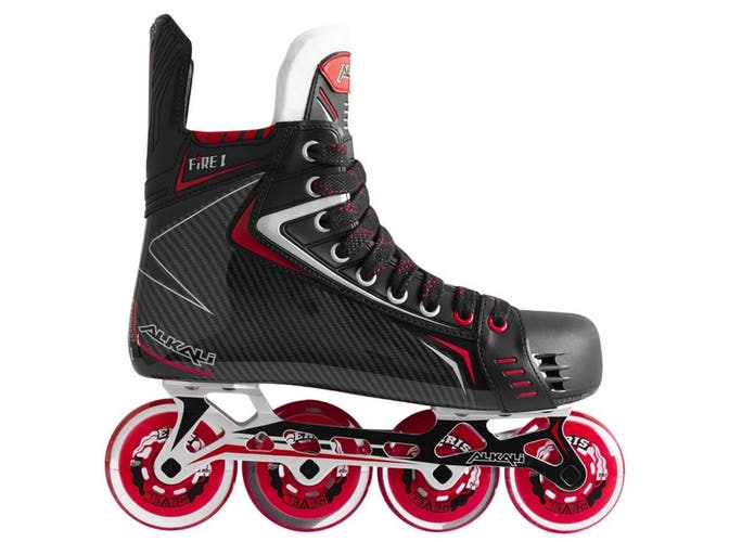 Hockey Player Skates (Inline) - New Alkali Fire 1 Senior - Choose From Four “Plus” Sizes