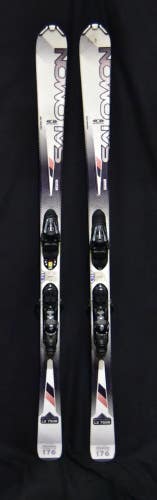 SALOMON ENDURO LX750R SKIS SIZE 176 CM WITH SALOMON BINDINGS
