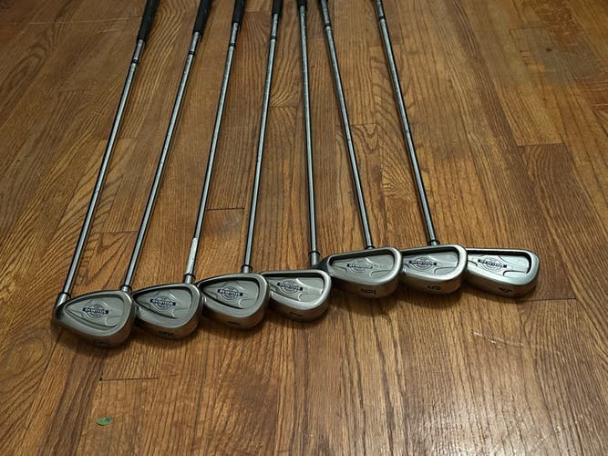 Men's Callaway Steelhead X-14 Right Handed Iron Set Regular Flex Steel Shaft 4-PW