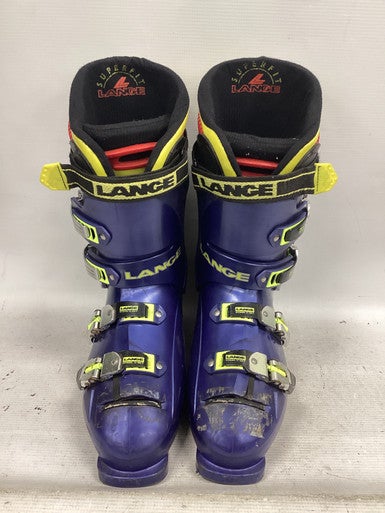 Used Lange ZERO X9 Mens DH Ski Boot Navy Blue 280 MP - M10 - W11 11851-S000040062