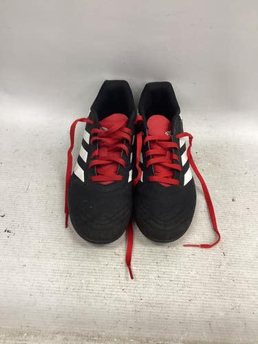 Used Adidas Soccer Cleats Black Junior 04.5 11851-S000040051