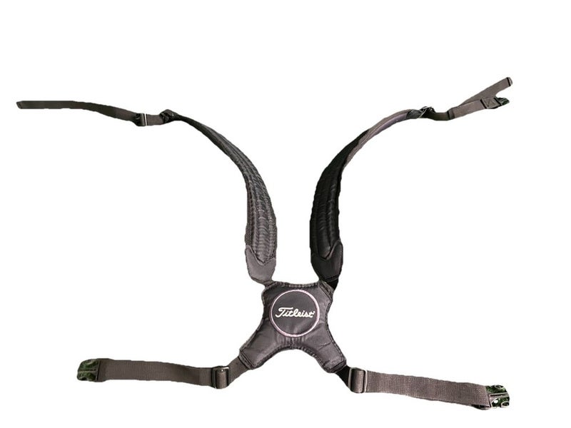 Titleist Stand Bag Shoulder Dual Strap Replacement Four Clips Approximately 40"