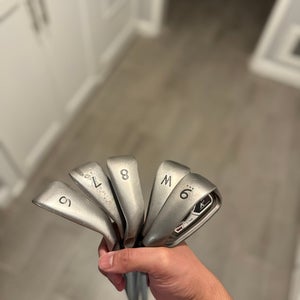 Men's Ping K15 Left Hand Iron Set Stiff Flex 5 Pieces Steel Shaft (Used)