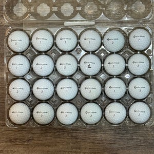 24 TaylorMade Tour Response Golf Balls - 5A MINT CONDITION ONLY