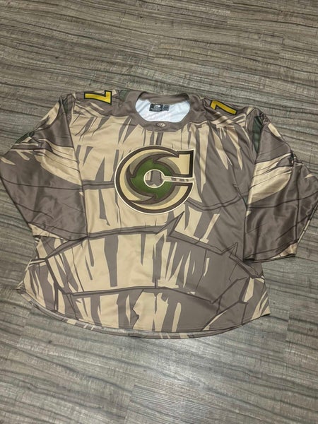 Cincinnati Cyclones ECHL Dakota Betts #77 Marvel Avengers Groot Game Worn Jersey
