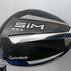 Taylor Made SIM Max Driver 9* (Fujikura Ventus Blue 6 Regular, LEFT) Golf Club