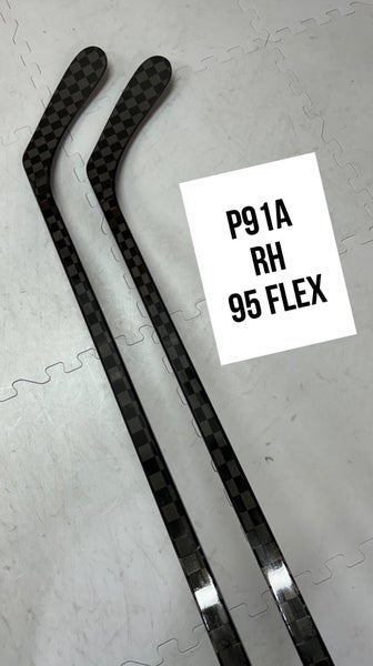 Senior(2x)Right P91A 95 Flex (DRURY)
ProBlackStock™ Unbranded Blackouts Pro Stock Hockey Sticks