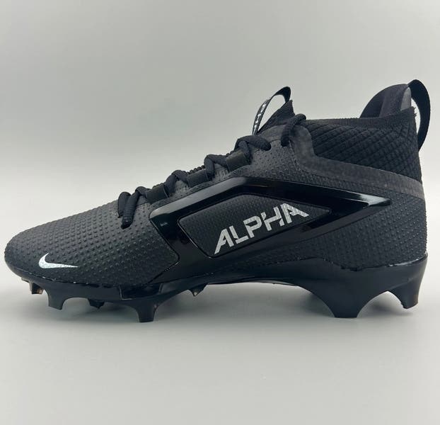 NEW Nike Alpha Menace 4 Elite Football Cleats FD7036-002 Size 14 Black Nike Alpha Menace 4 Elite Men main image 2