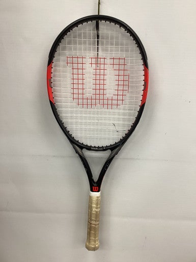 Used Wilson FEDERER 105 Adult Tennis Racquet Black 4 3/8" 11851-S000039903