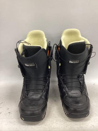 Used Burton EMERALD Womens Snowboard Boots Black Senior 6.5 11851-S000039968