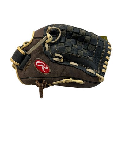 Used Rawlings RBG36BC BB/SB Glove RH Throw Brown 12 1/2" 11835-S000198608