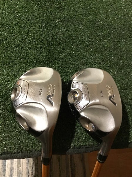 Walter Hagen AWS Hybrids Set (3H & 4H) Fujikura Tour Perform Graphite Shafts