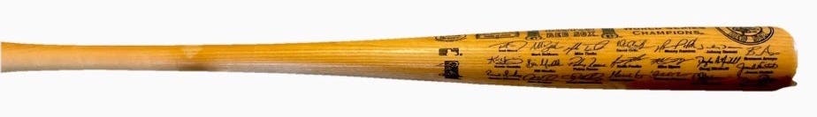 2004 Boston Red Sox World Series Champs Team Signed Baseball Bat MLB Authentic