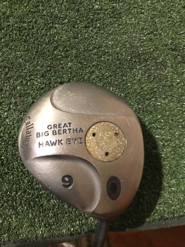 Callaway Great Big Bertha Hawkeye 9 Wood Seniors Light UL Graphite Shaft (41.5)