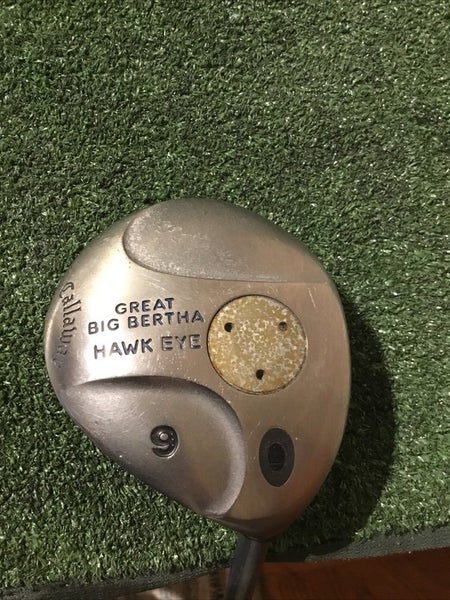 Callaway Great Big Bertha Hawkeye 9 Wood Seniors Light UL Graphite Shaft (41.5)