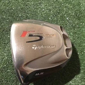 Taylormade Left Handed R5 Dual Type D 9.5* Driver Stiff M.A.S.2 55g Graphite