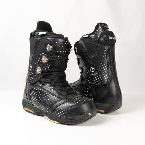 Burton Lodi Women's Size 8 Snowboard Boots Soft Flex All Mountain (Used)