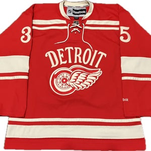Detroit Red Wings 2014 Winter Classic Jimmy Howard Reebok NHL Hockey Jersey Size L