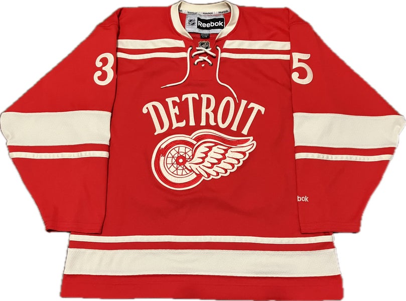 Detroit Red Wings 2014 Winter Classic Jimmy Howard Reebok NHL Hockey Jersey Size L