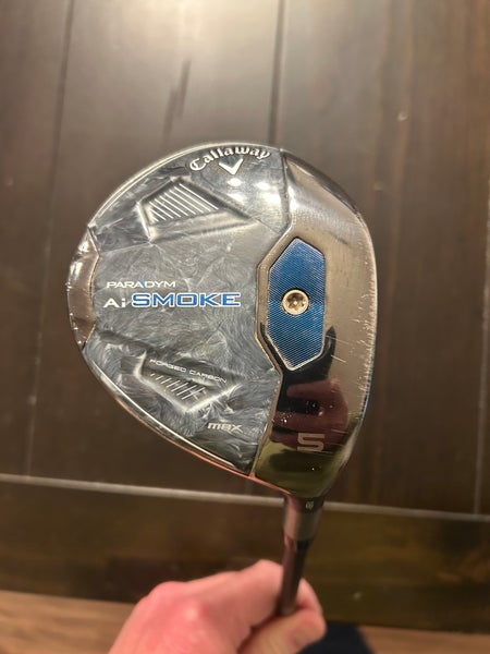Men's Callaway Paradym Ai Smoke Max Right Handed Fairway Wood Stiff Flex 5 Wood (Used)