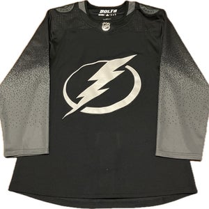 Tampa Bay Lightning Blank Adidas NHL Hockey Jersey Size 46