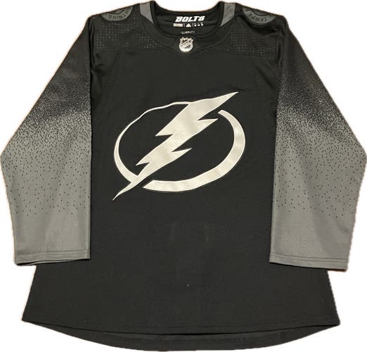 Tampa Bay Lightning Blank Adidas NHL Hockey Jersey Size 46