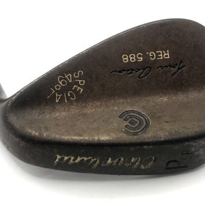 Cleveland Tour Action Reg 588 Special 49* Pitching Wedge PW Raw(Rust) Steel