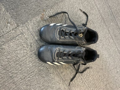 Used Adidas BASEBALL CLEATS BB/SB Cleats Black Youth 13.0 11614-S000224877