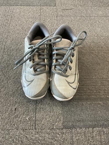 Used Nike VAPOR BB/SB Cleats Grey Junior 01.5 11614-S000224859