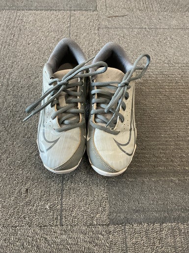 Used Nike VAPOR BB/SB Cleats Grey Junior 01.5 11614-S000224859