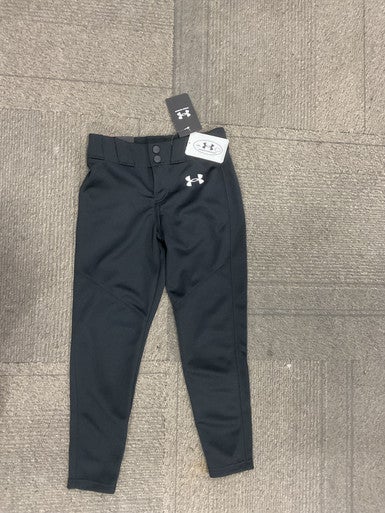 Used Under Armour TAPERED FIT BB/SB Pant Boys Black XS 11614-S000225102