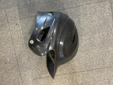 Used Under Armour BASEBALL HELMET Batting Helmet No Mask Black XS/S 11614-S000225082