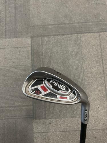 Used Ping G15 BLACK DOT Mens Individual Iron RH 9 Iron 11614-S000225093