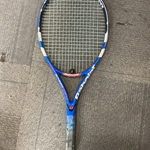 Used Babolat PURE DRIVE JR 25 Junior Tennis Racquet Royal Blue 25" 11614-S000225054