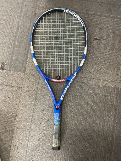 Used Babolat PURE DRIVE JR 25 Junior Tennis Racquet Royal Blue 25" 11614-S000225054