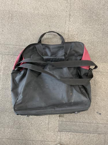 Used Ski Boot Bag Black And Wine Red 11614-S000225052