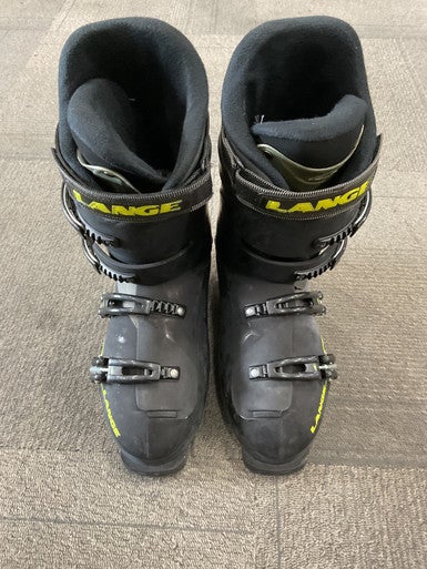 Used Lange F6 Mens DH Ski Boot Black 285 MP - M10.5 - W11.5 11614-S000225050