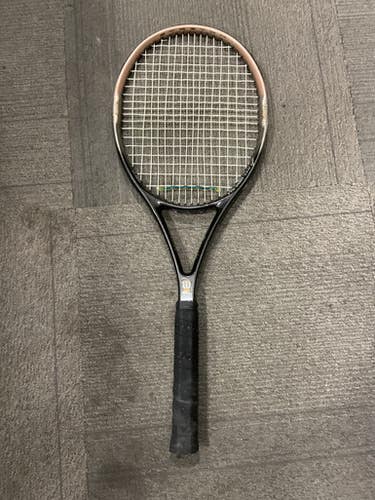 Used Wilson PRO STAFF 5.9 SI Adult Tennis Racquet Black 4 5/8" 11614-S000225048